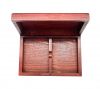 Mahogany Card Box - 2 Deck